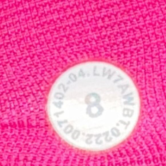 Pink Lululemon Running Shorts - Size 8 - Picture 3 of 3